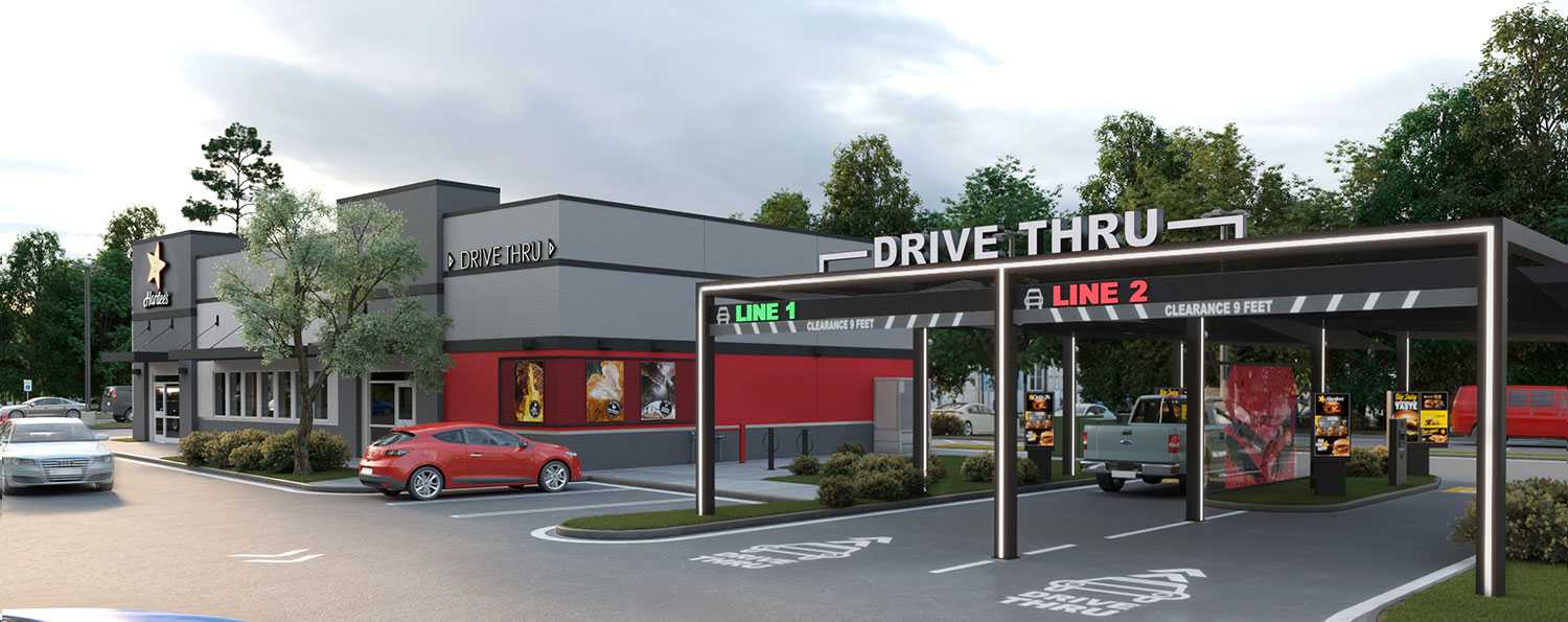 Hardee's Food Bag - Flavor Lit by Fire